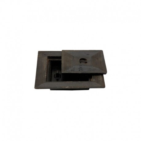 COUVERCLE FONTE DOUBLE 70X70CM