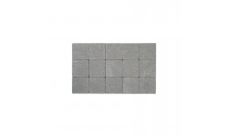 15x15x6 gris-souris inline tambouriné